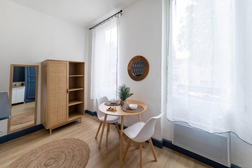 אז'ן L'Elegant, Charmant Studio Hyper Centre Gare 800M מראה חיצוני תמונה
